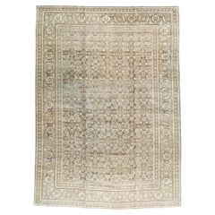 Tapis persan antique Tabriz de taille normale