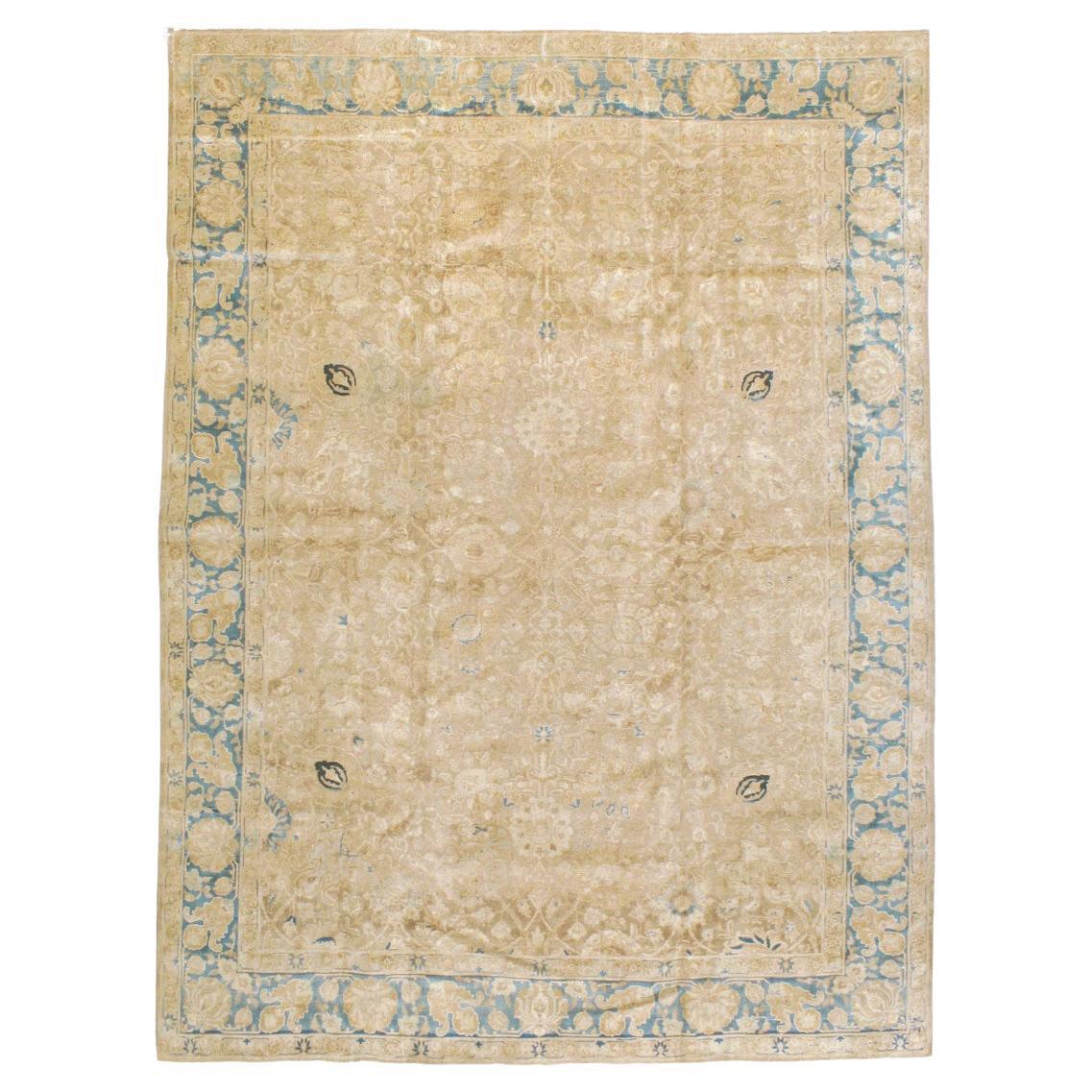 Tappeto antico persiano Tabriz per la camera
