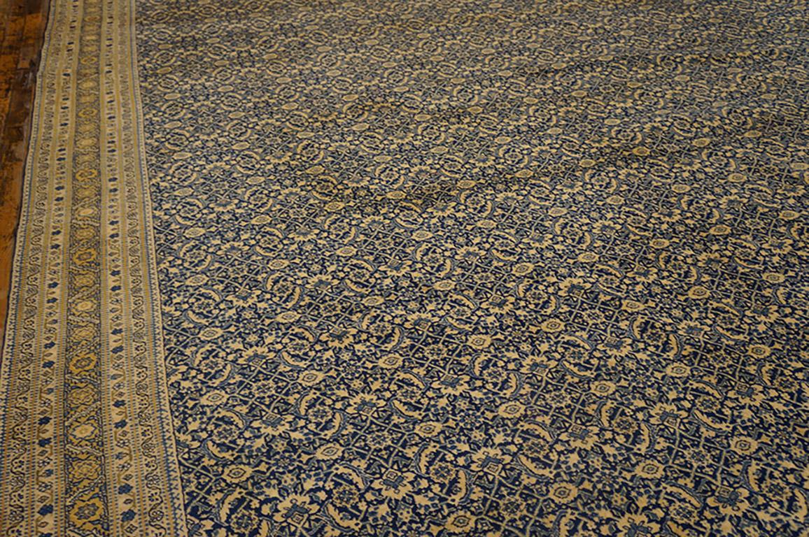 Début du 20ème siècle Tapis persan ancien de Tabriz en vente