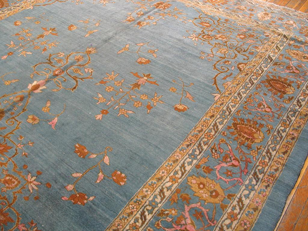 Antique Persian Tabriz Rug 10' 2