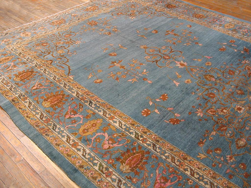 Wool Antique Persian Tabriz Rug 10' 2