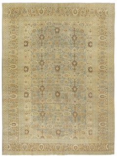 Antique Persian Tabriz Rug, 10'9 x 15'6