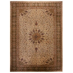 Antiker persischer Täbris-Teppich 11' 7'' x 15' 7''