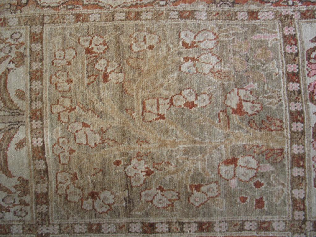 Wool Early 20th Century Persian Tabriz Garden Carpet ( 11' x 15'10