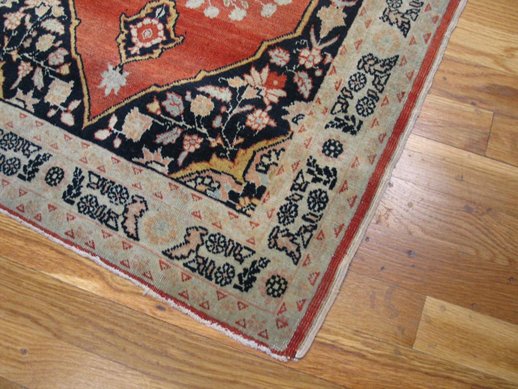 Wool Antique Persian Tabriz Rug For Sale