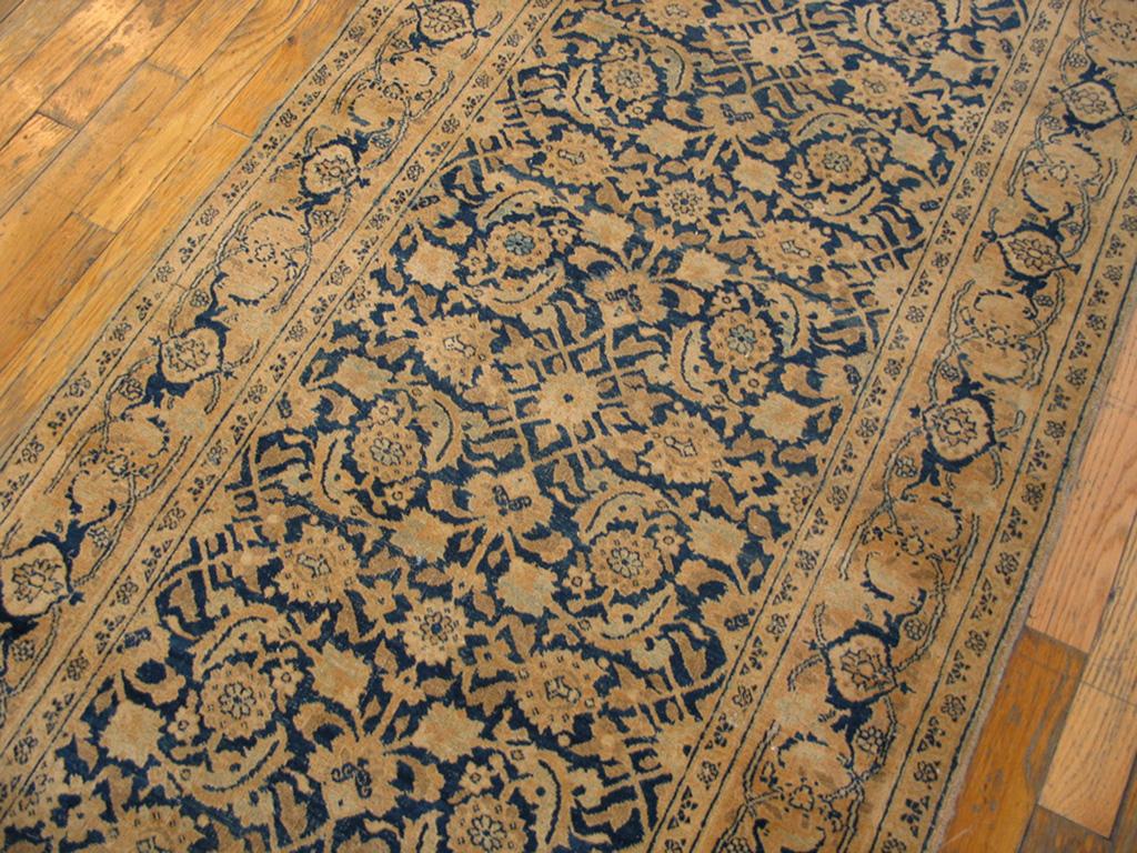 Wool Early 20th Century Persian Tabriz Carpet ( 2'8