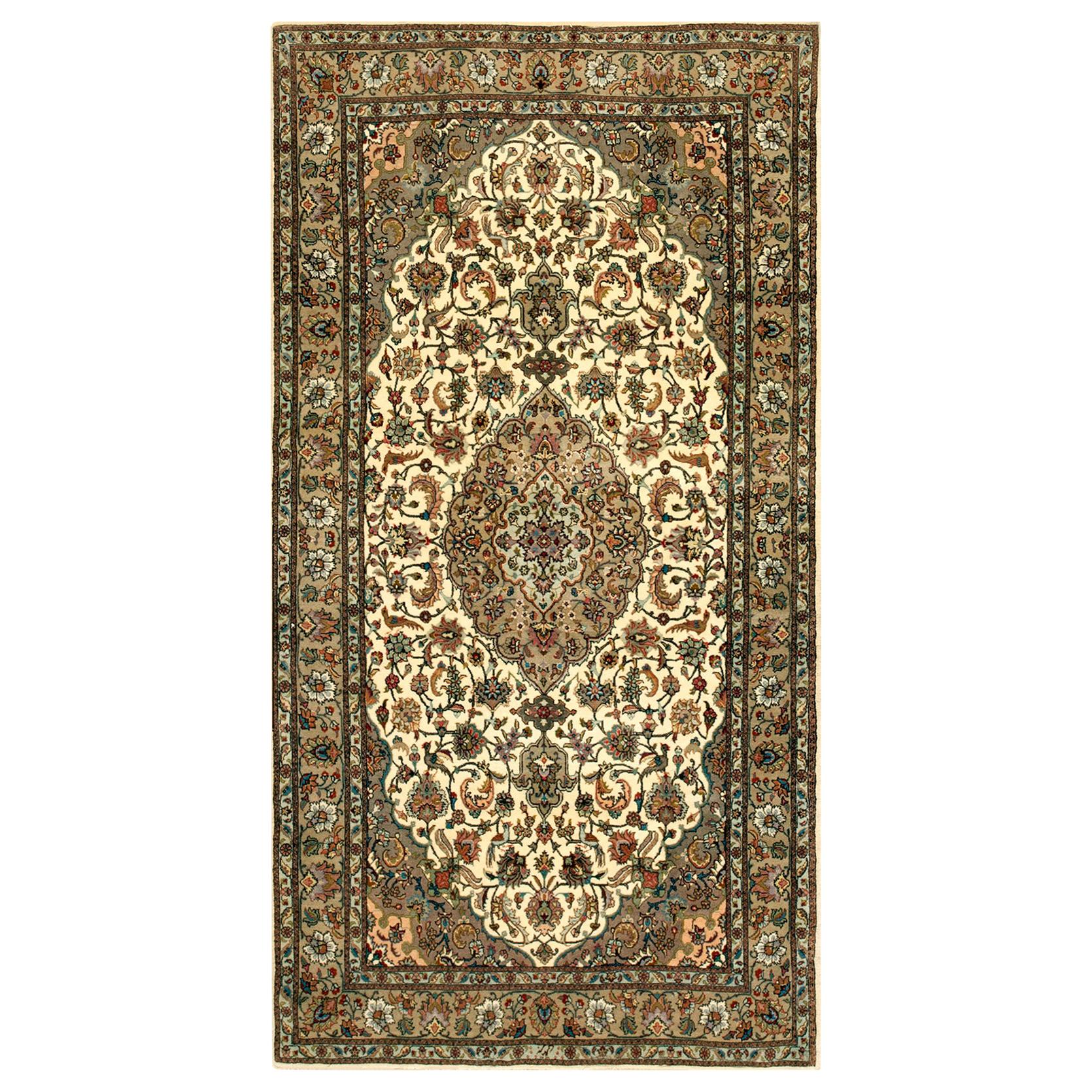 Antique Persian Tabriz Rug For Sale