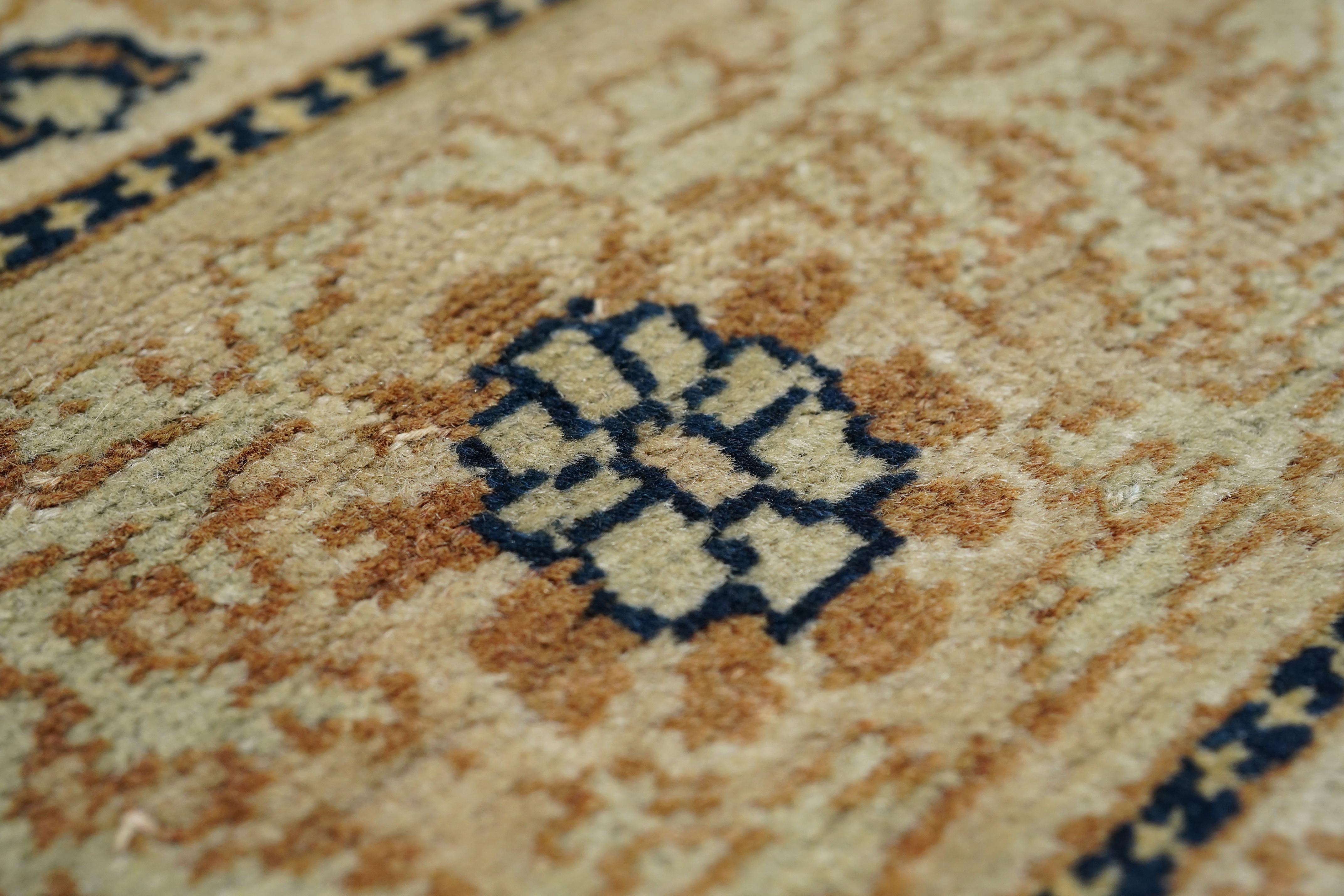 Antike persische Tabriz Teppich 4'3