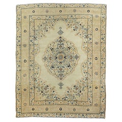 Tappeto antico persiano Tabriz 4'3" x 5'7"