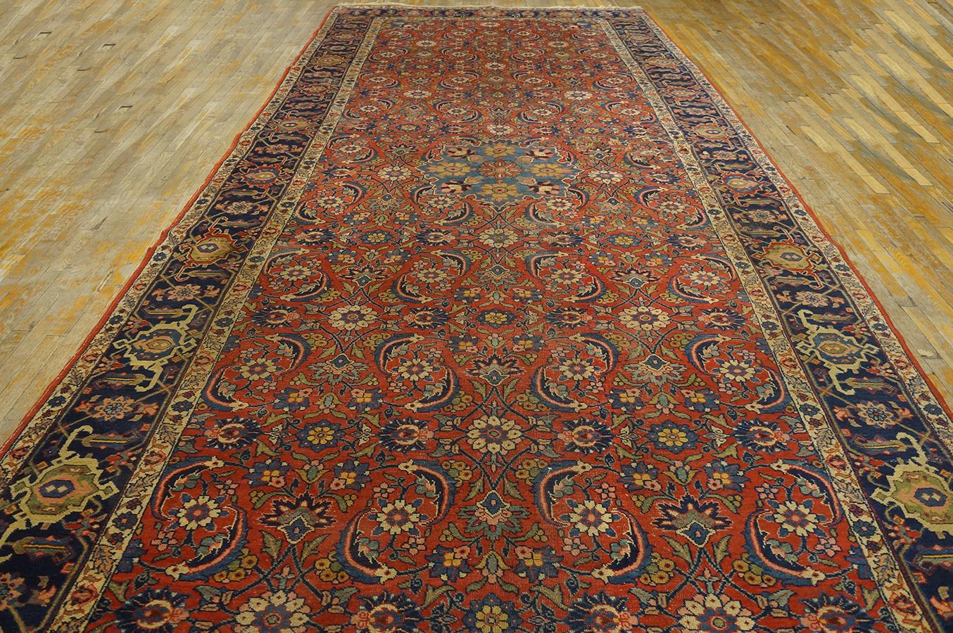 1920s Persian Tabriz Carpet ( 7'4