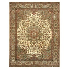 Tappeto antico persiano Tabriz 7' 5" x 10' 5"