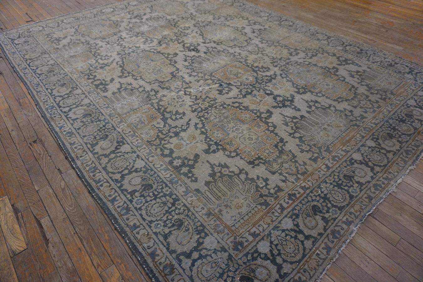 Mid-20th Century 1930s Persian Tabriz Carpet (  7'7