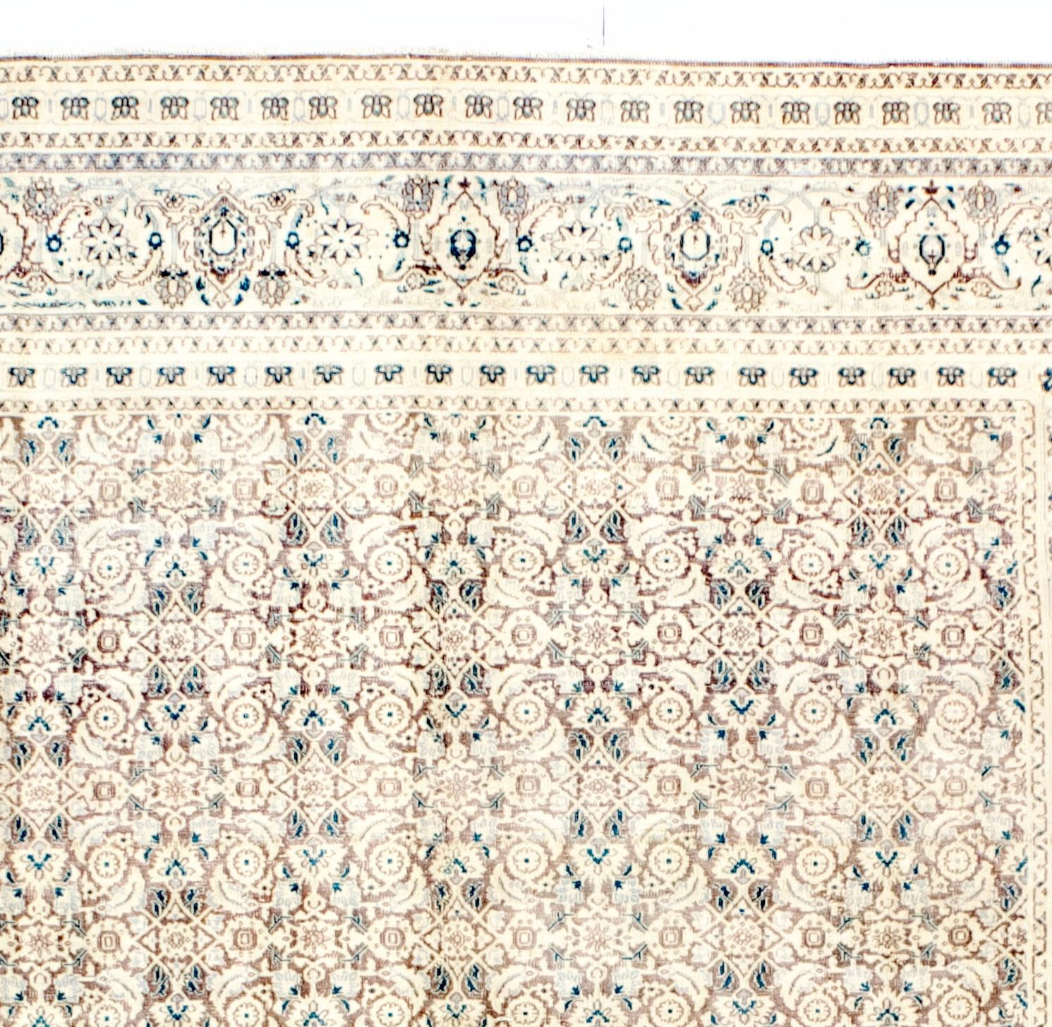 Tapis persan antique Tabriz 7'9