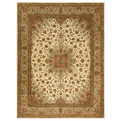 Vintage Persian Tabriz Rug