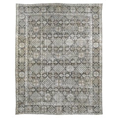 Antiker persischer Täbris-Teppich 9′ x 12′