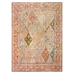 Antique Early 20th Century Persian Tabriz Carpet ( 9'10" x 13'6" - 300 x 412 )