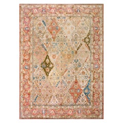 Tapis persan de Tabriz du début du 20e siècle ( 9'10" x 13'6" - 300 x 412 )