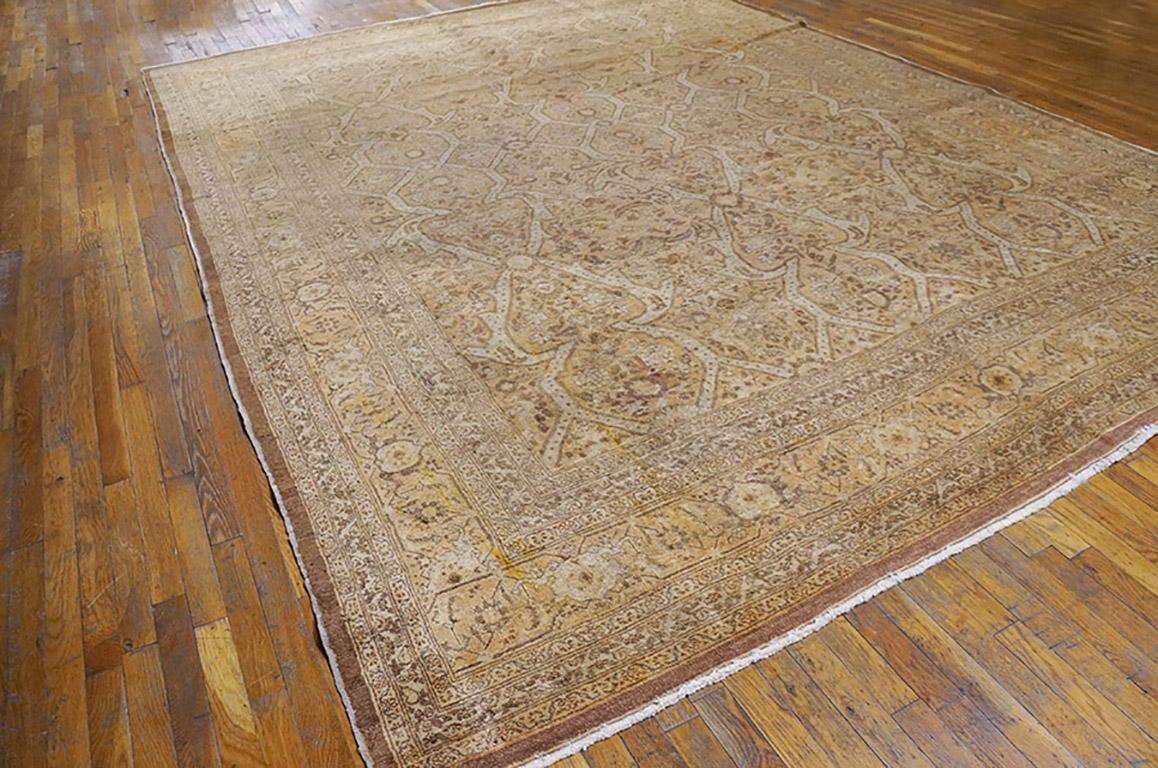Early 20th Century Persian Tabriz Carpet ( 9 3