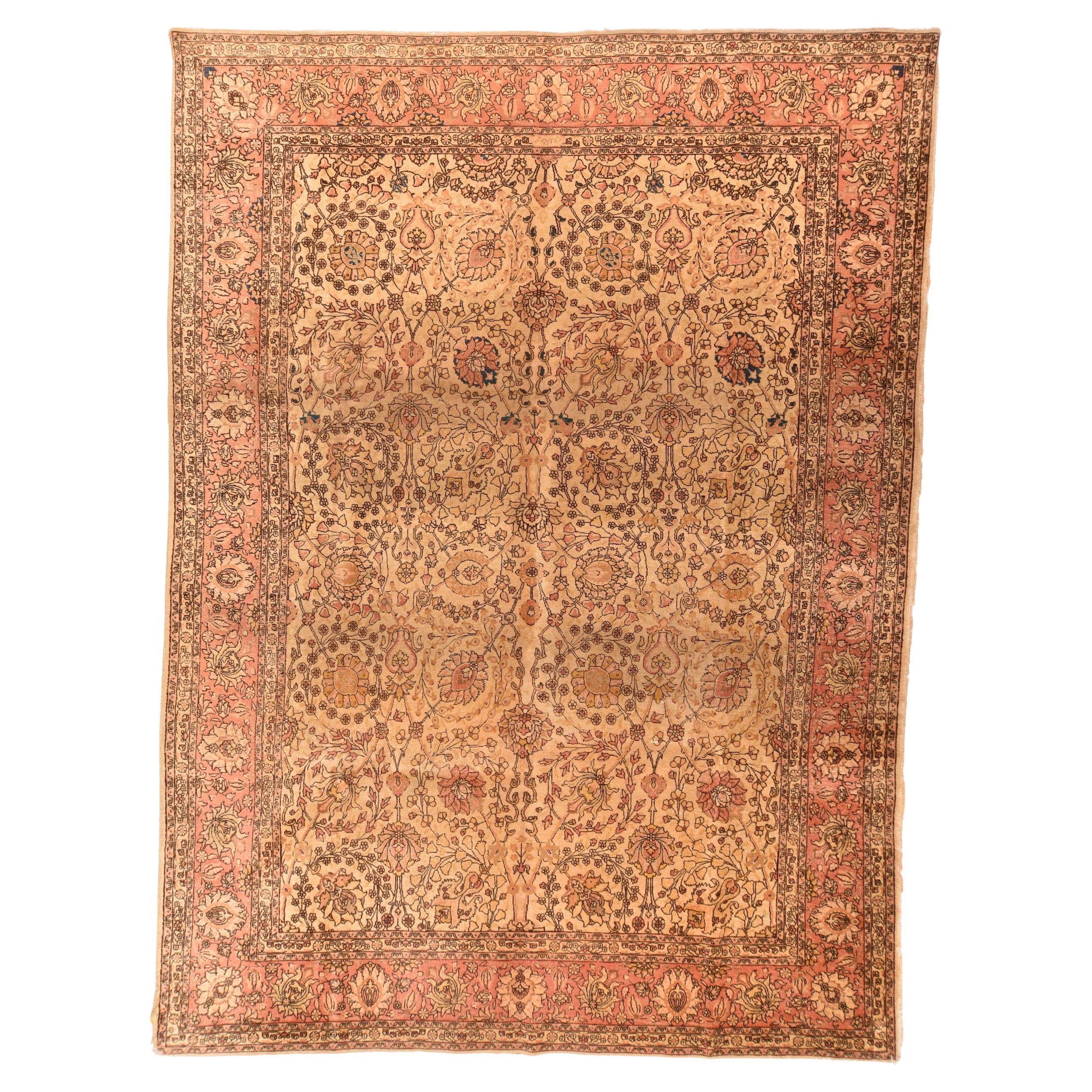 Antique Persian Tabriz Rug 9'8'' x 13'2''