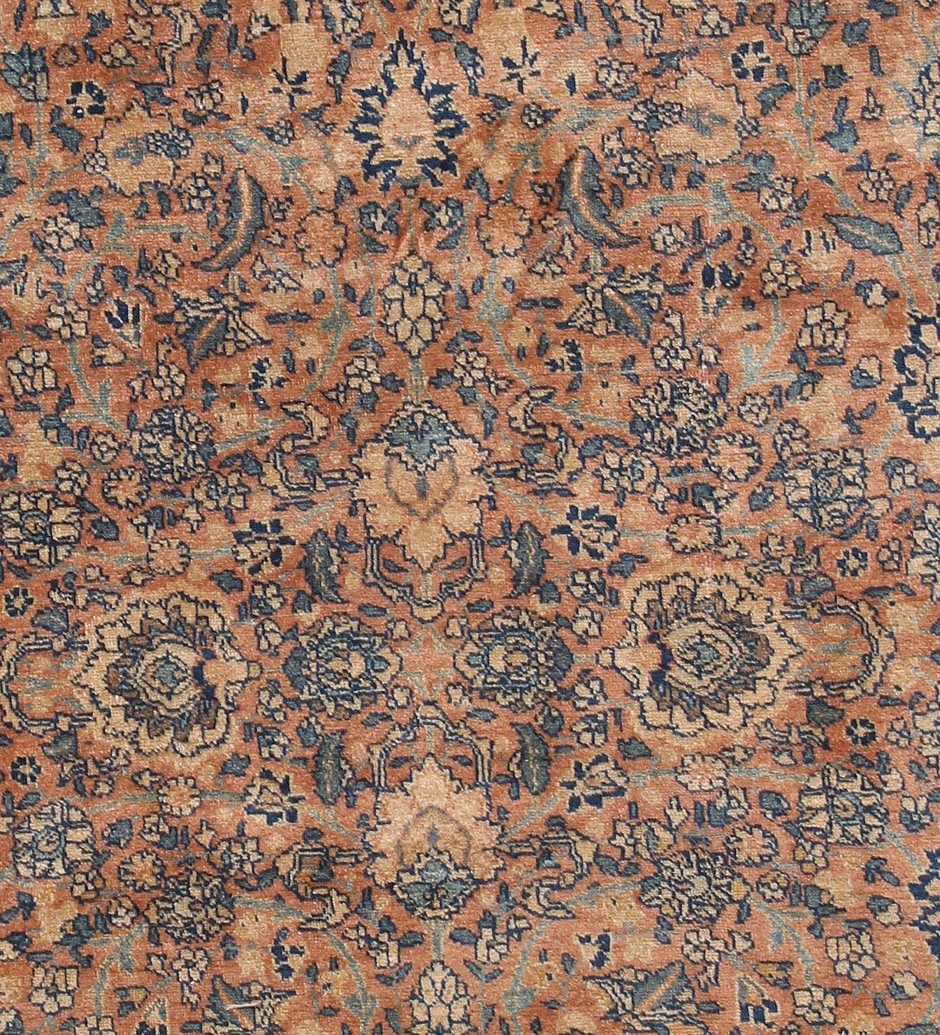 Wool Antique Persian Tabriz Rug, circa 1900  10'10 x 13'9 For Sale