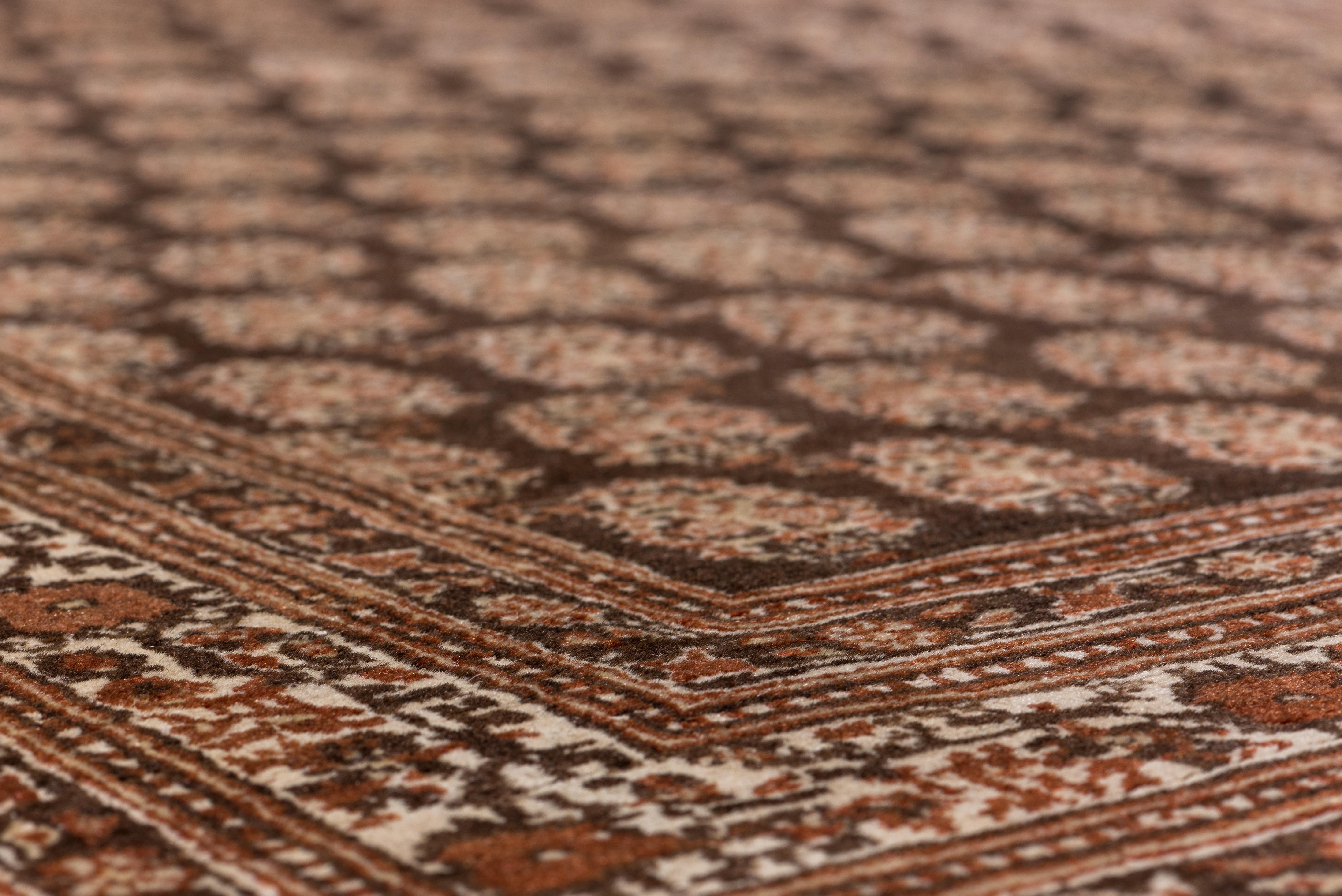 Antiker persischer Täbris-Teppich, dunkle Farben, ca. 1930er Jahre (Wolle)