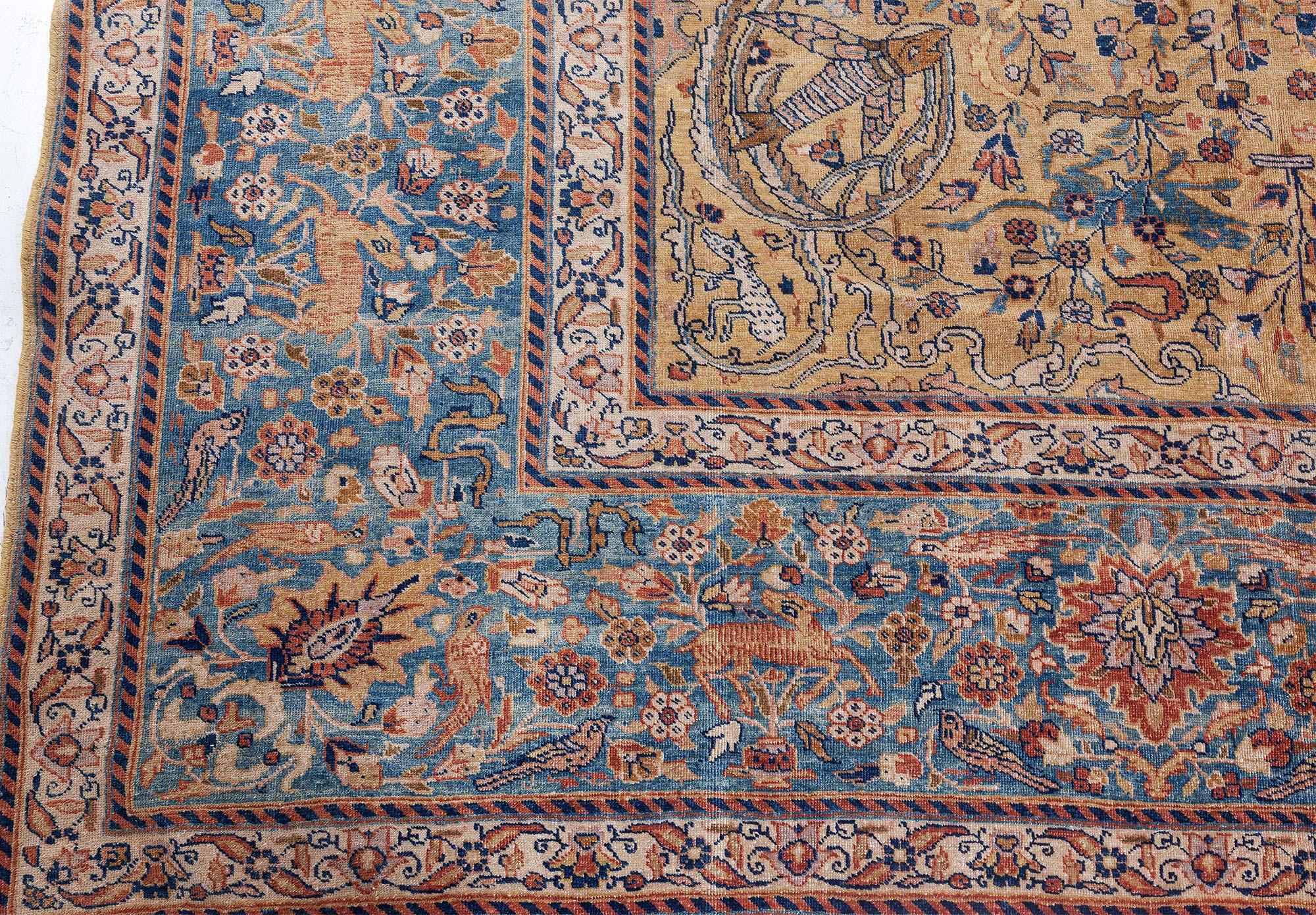 Alfombra persa antigua Tabriz Doris Leslie Blau en venta 3