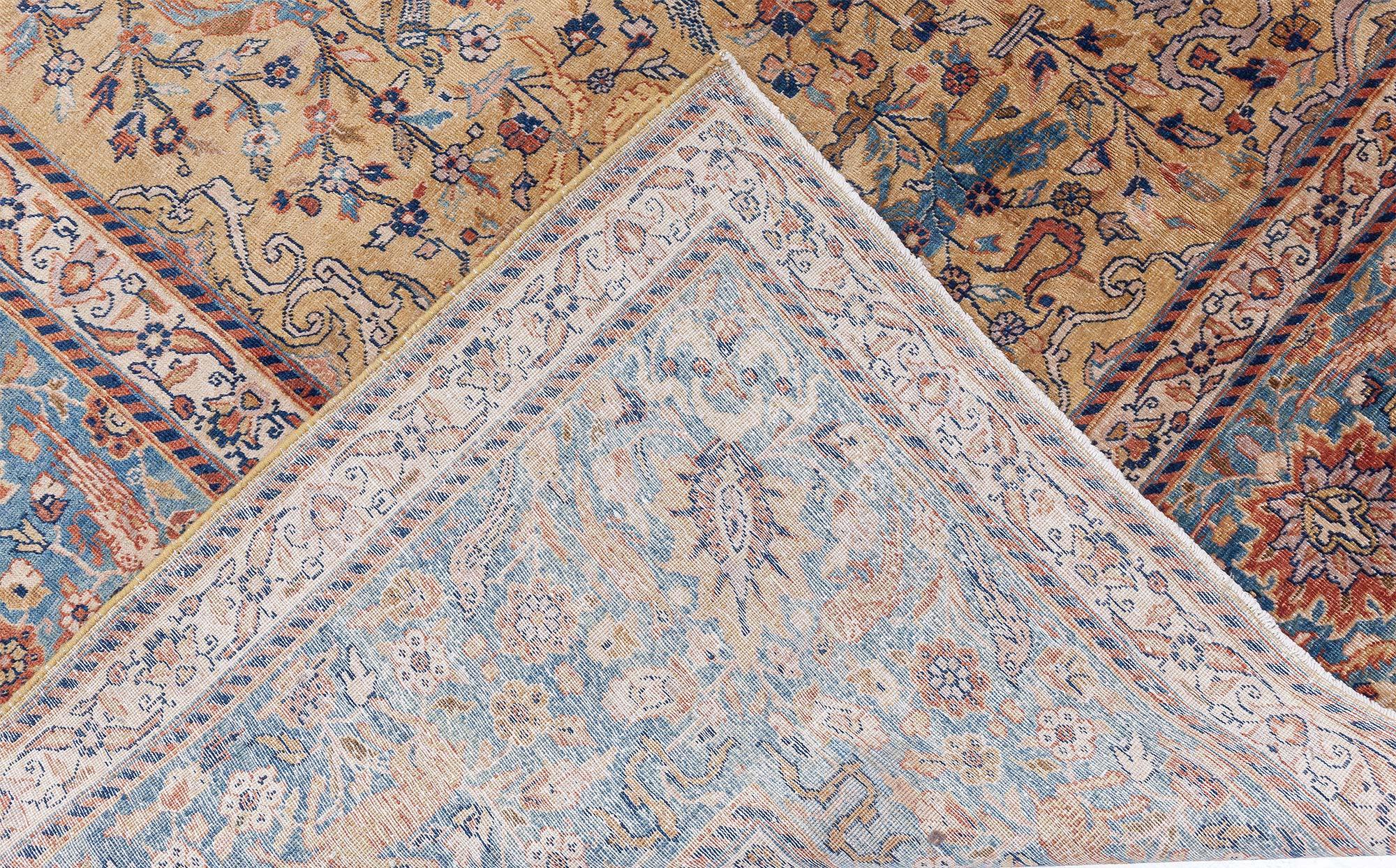 Antiker persischer Täbris-Teppich Doris Leslie Blau im Angebot 6