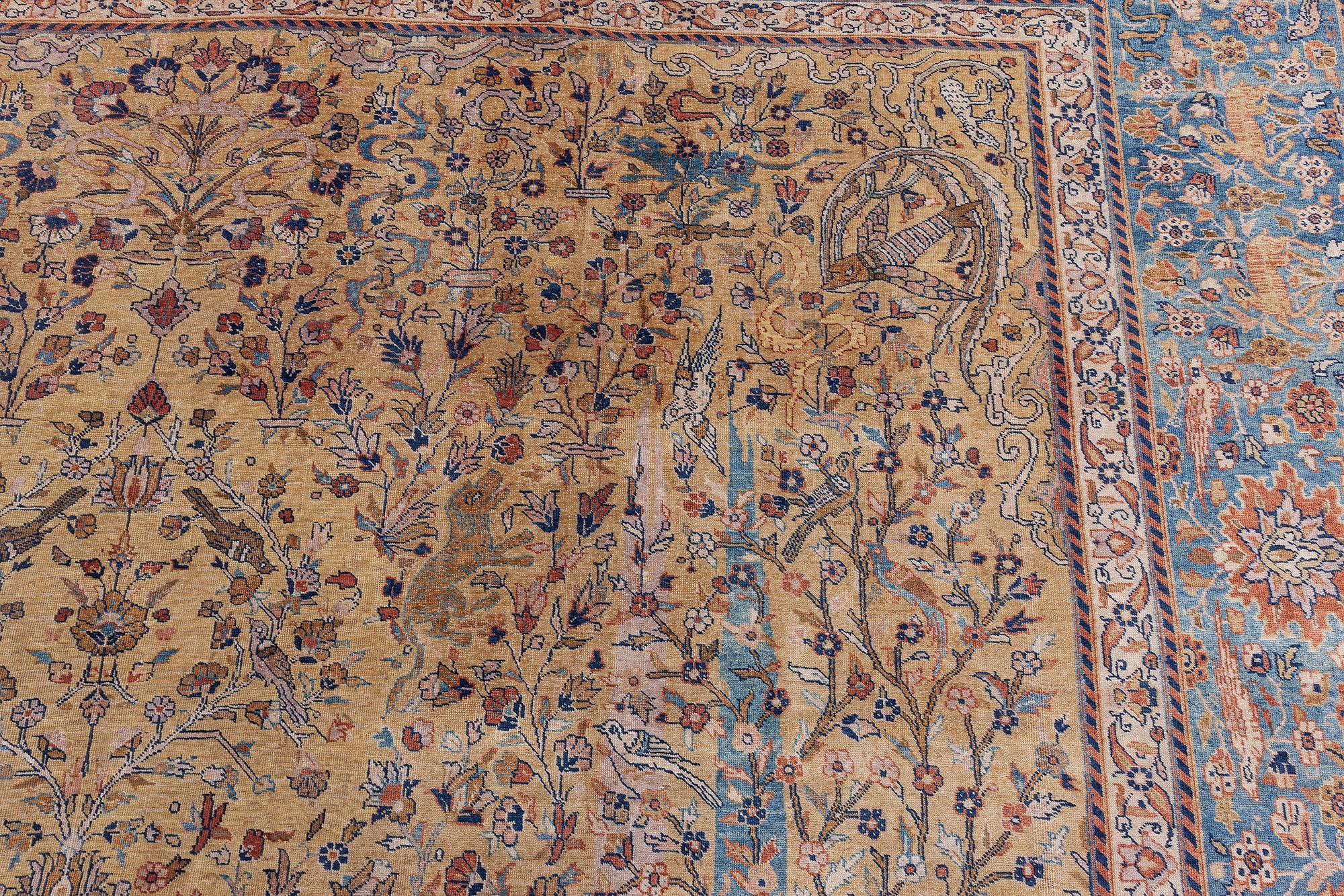 Alfombra persa antigua Tabriz Doris Leslie Blau en venta 2