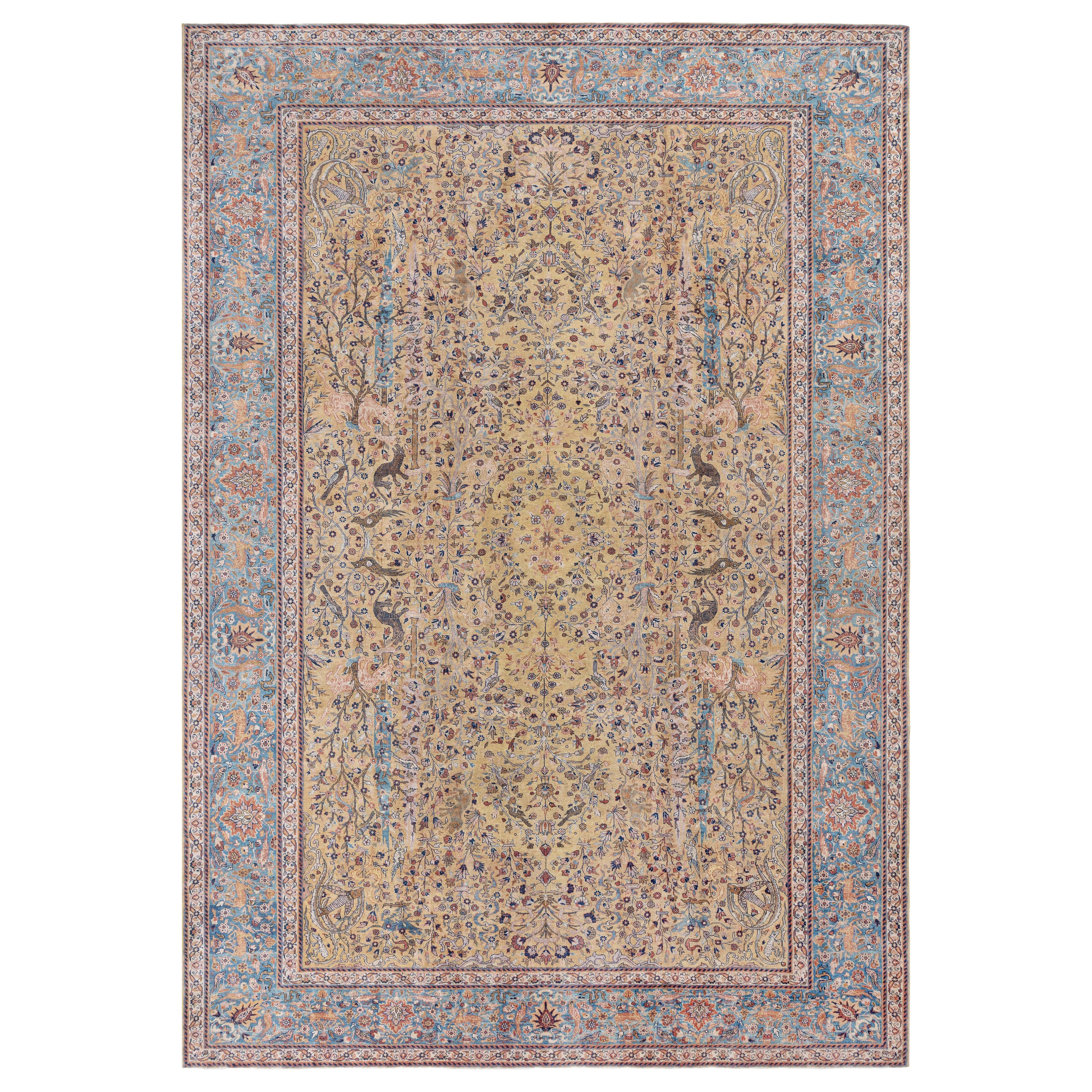 Tappeto antico persiano Tabriz Doris Leslie Blau