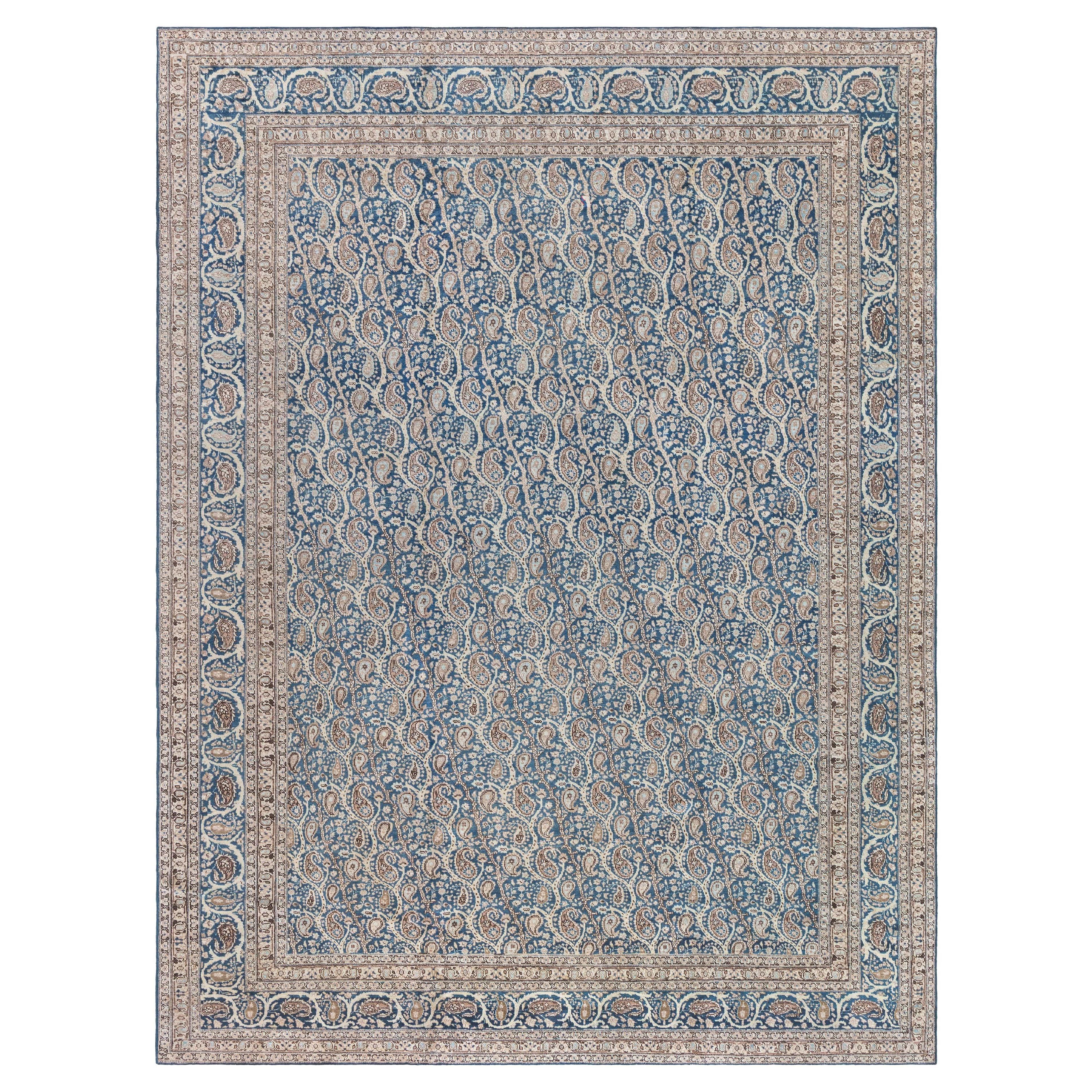 Antiker persischer Täbris-Teppich Doris Leslie Blau