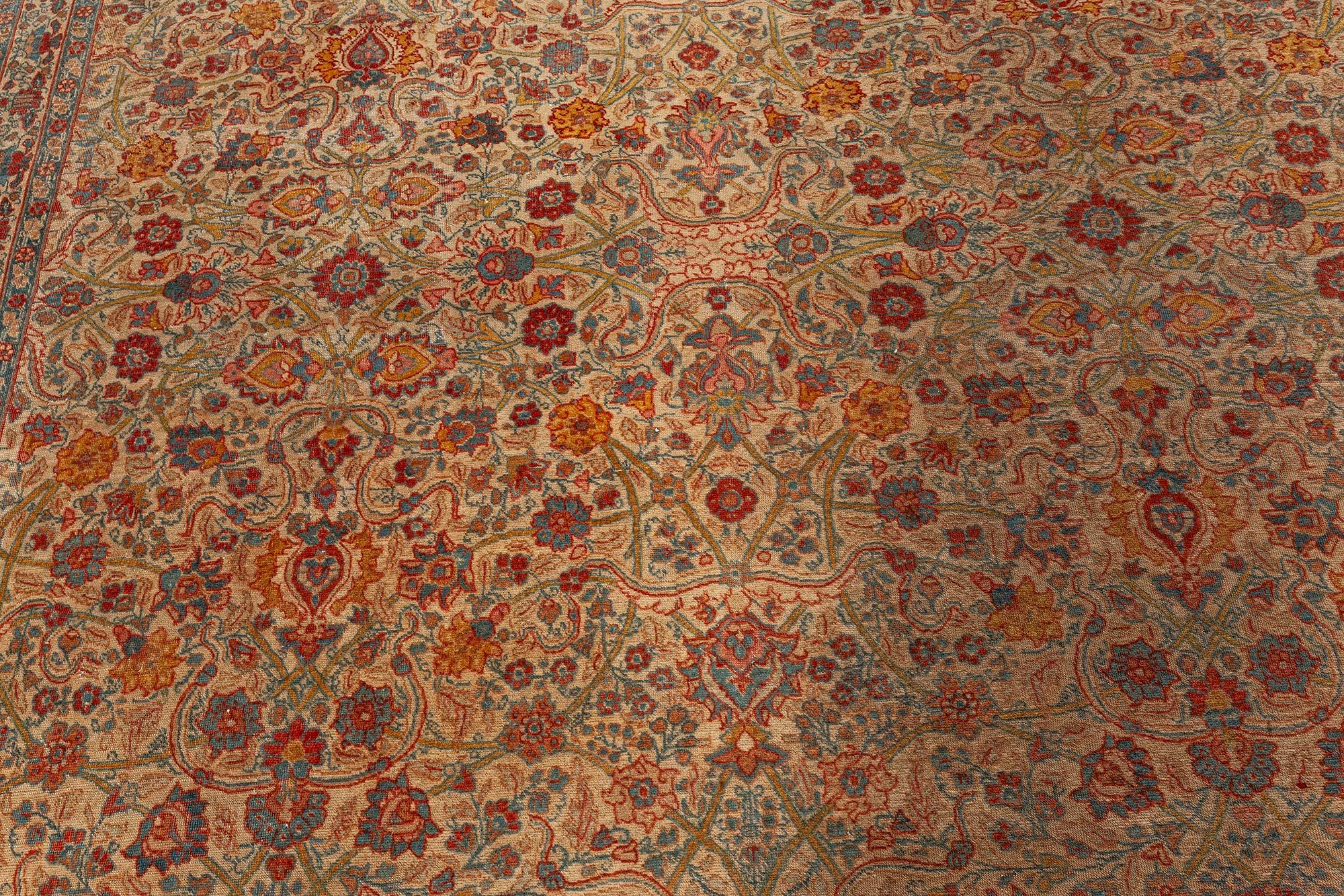 Antique Persian Tabriz Rug
Size: 8'3