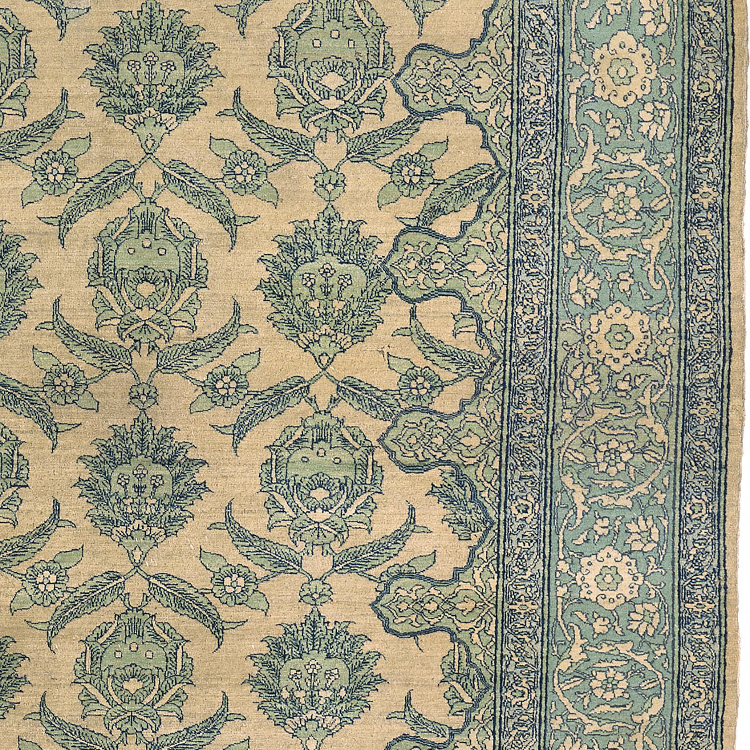 Tappeto persiano Tabriz dei primi del Novecento In condizioni buone in vendita a New York, NY