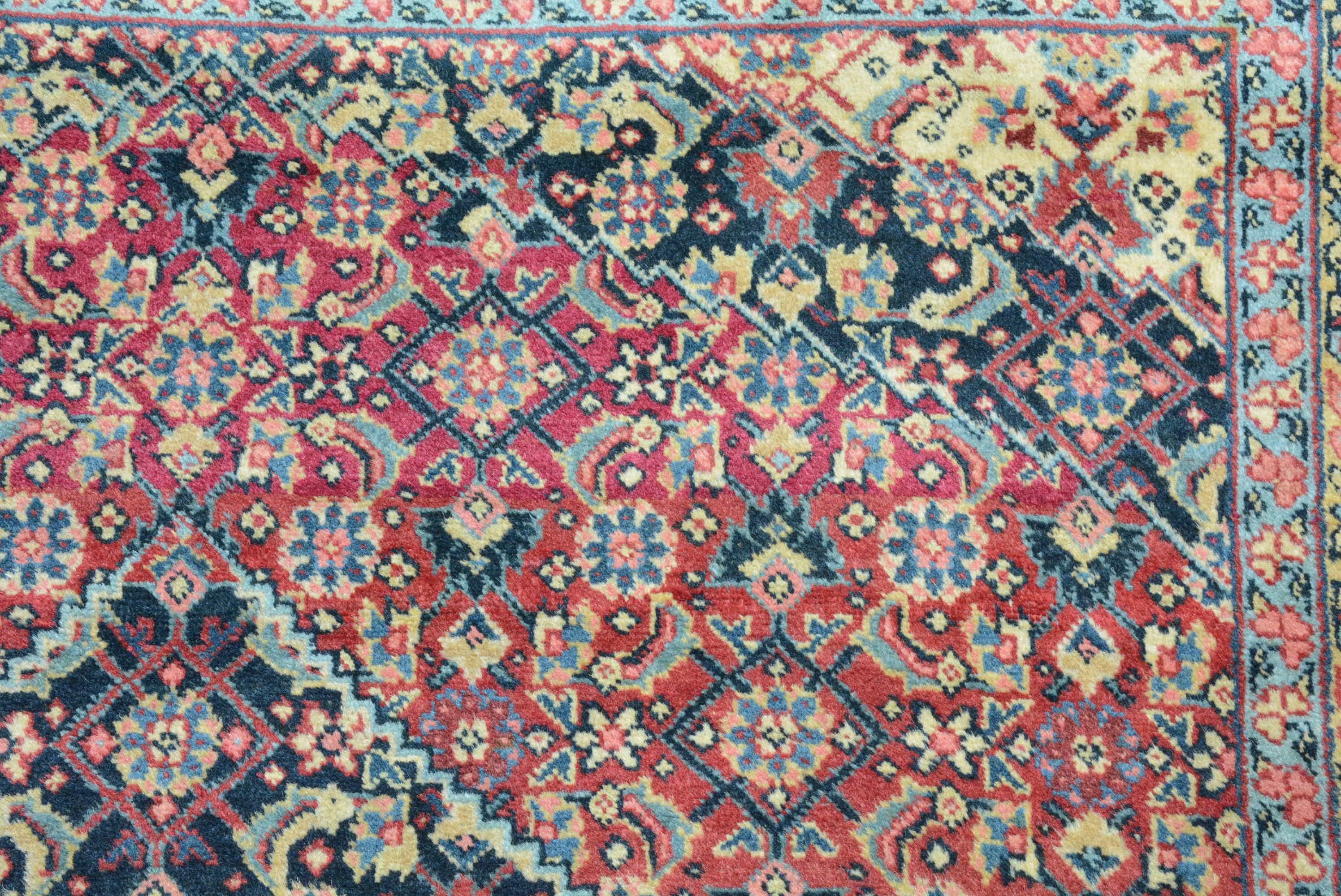 Early 20th Century Antique Persian Tabriz Rug  For Sale