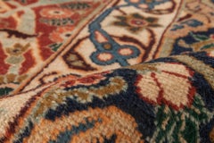 Doris Leslie Blau 19th Century Persian Tabriz Red Hand Knotted Rug