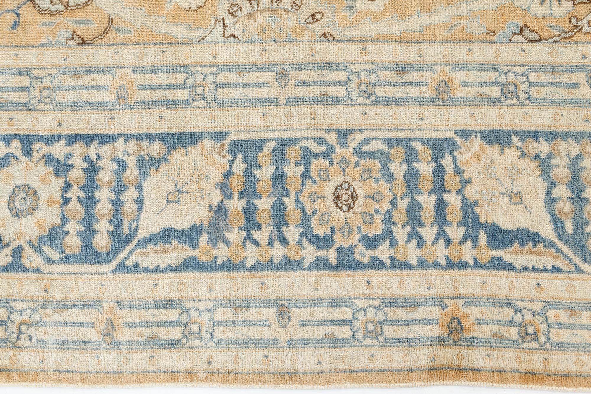 Doris Leslie Blau Collection Antique Persian Tabriz Handmade Wool Rug 2