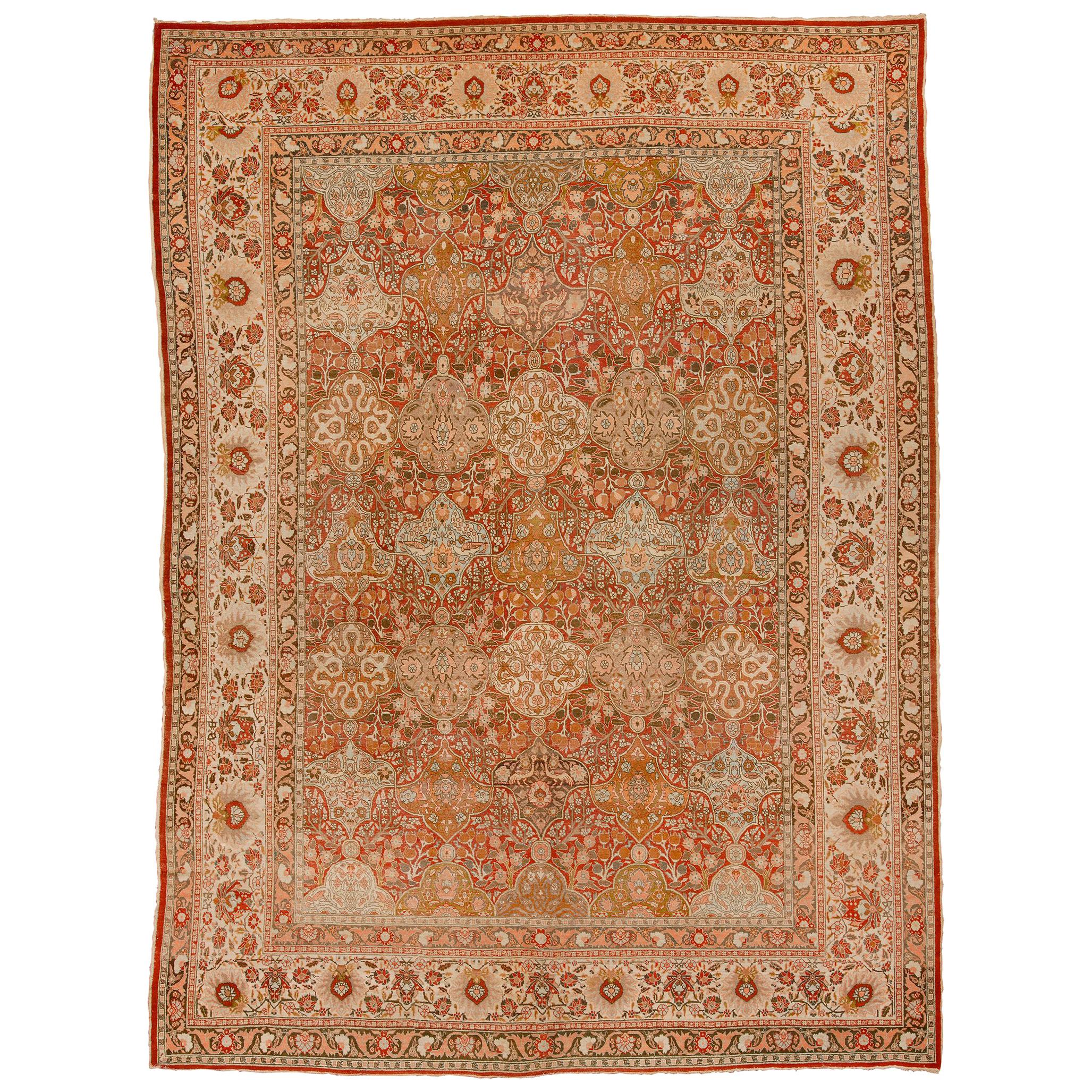 Tappeto antico persiano Tabriz
