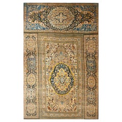 Persischer Täbris Haji Jalili-Teppich aus dem 19. Jahrhundert ( 15'6" x 22'10" - 472 x 696")