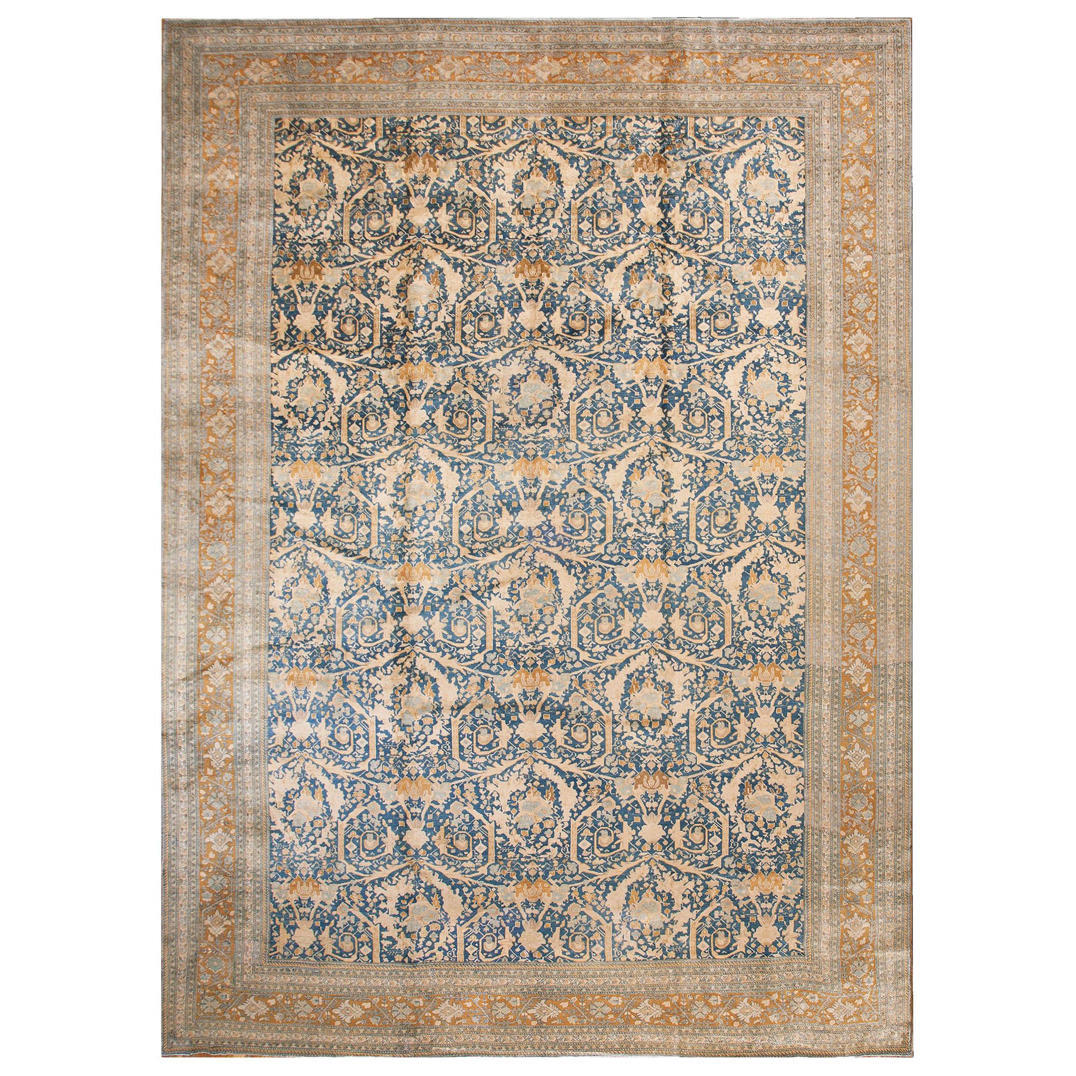 Early 20th Century Persian Tabriz Carpet ( 11' 6" x 16' - 350 x 485 cm ) For Sale
