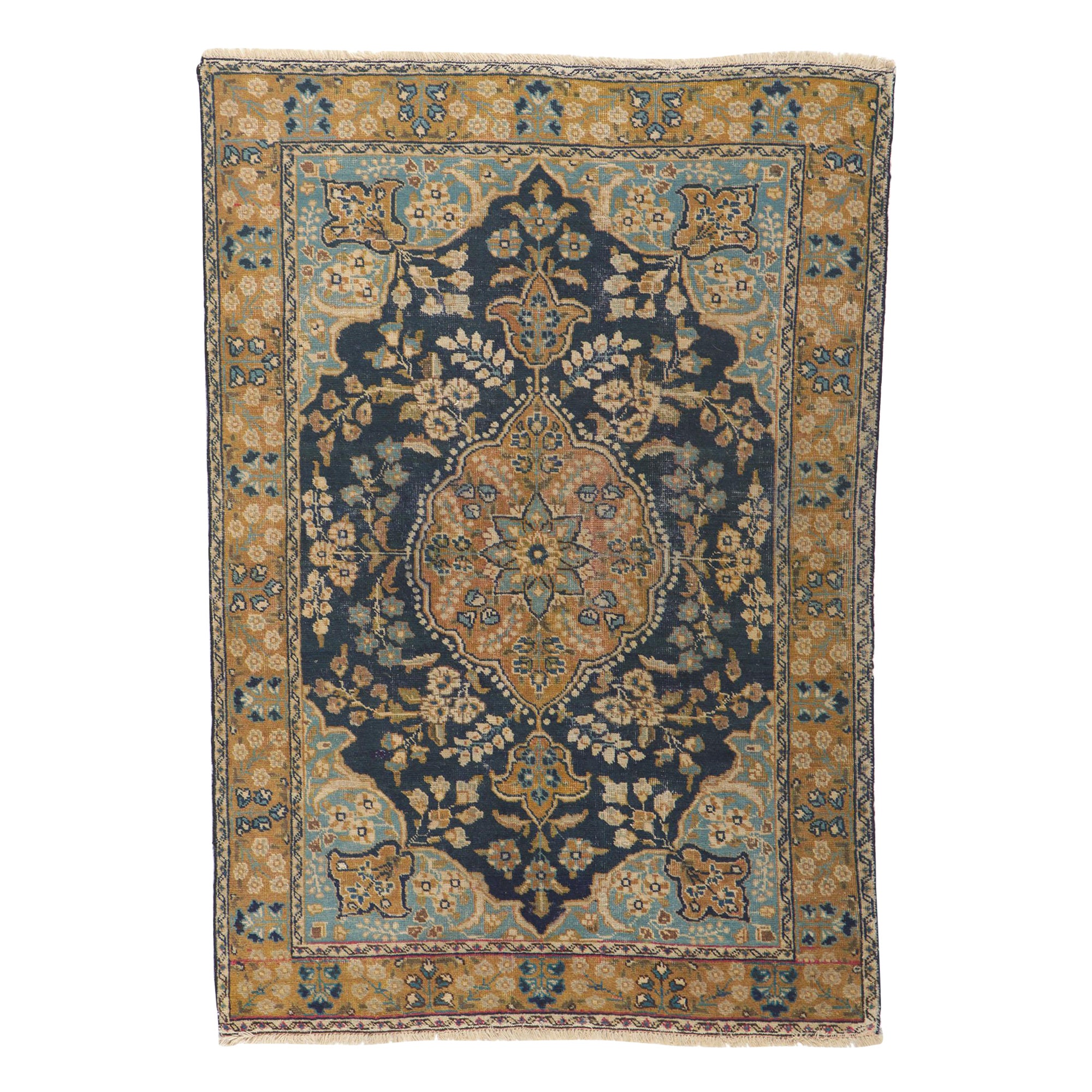 Antique Persian Tabriz Rug