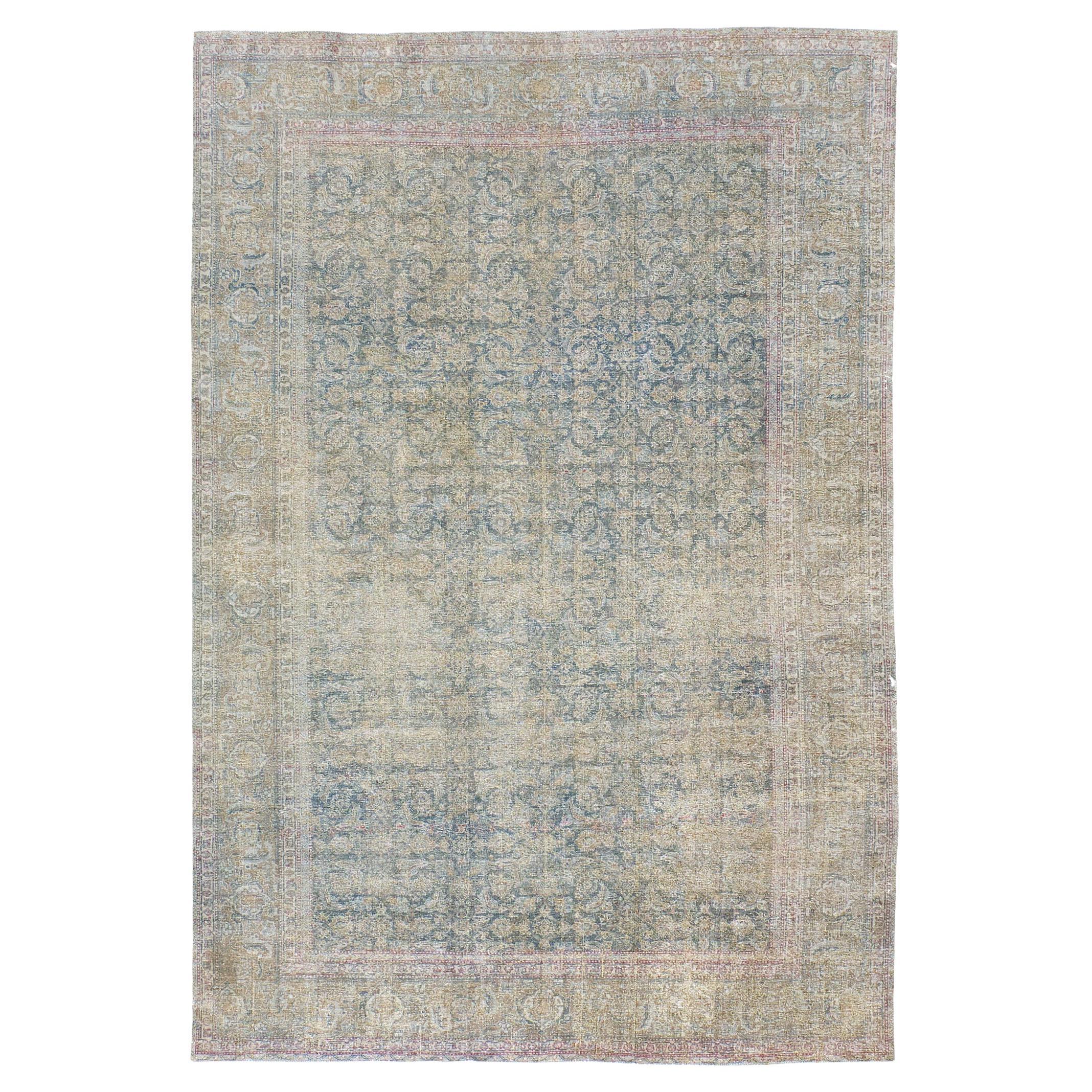 Antiker persischer Täbris-Teppich