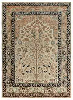 Antique Persian Tabriz Rug