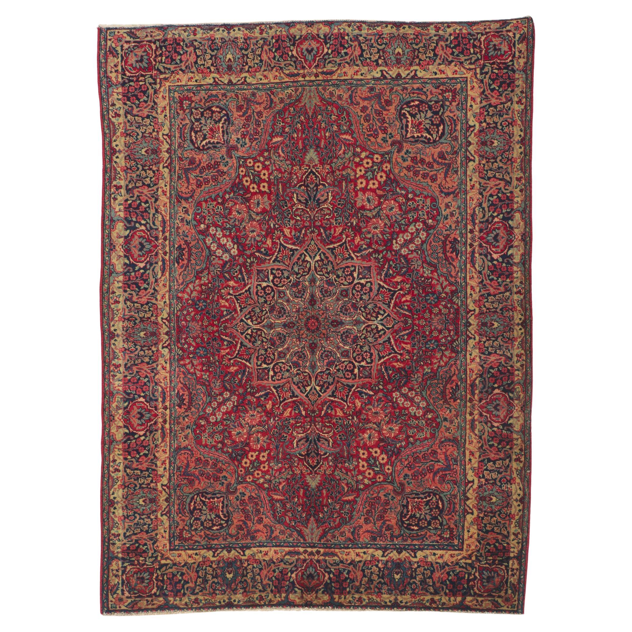 Antique Persian Tabriz Rug