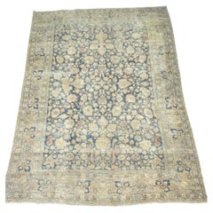 Antique Persian Tabriz Rug, Hand-Knotted Wool, Floral Design, 1920