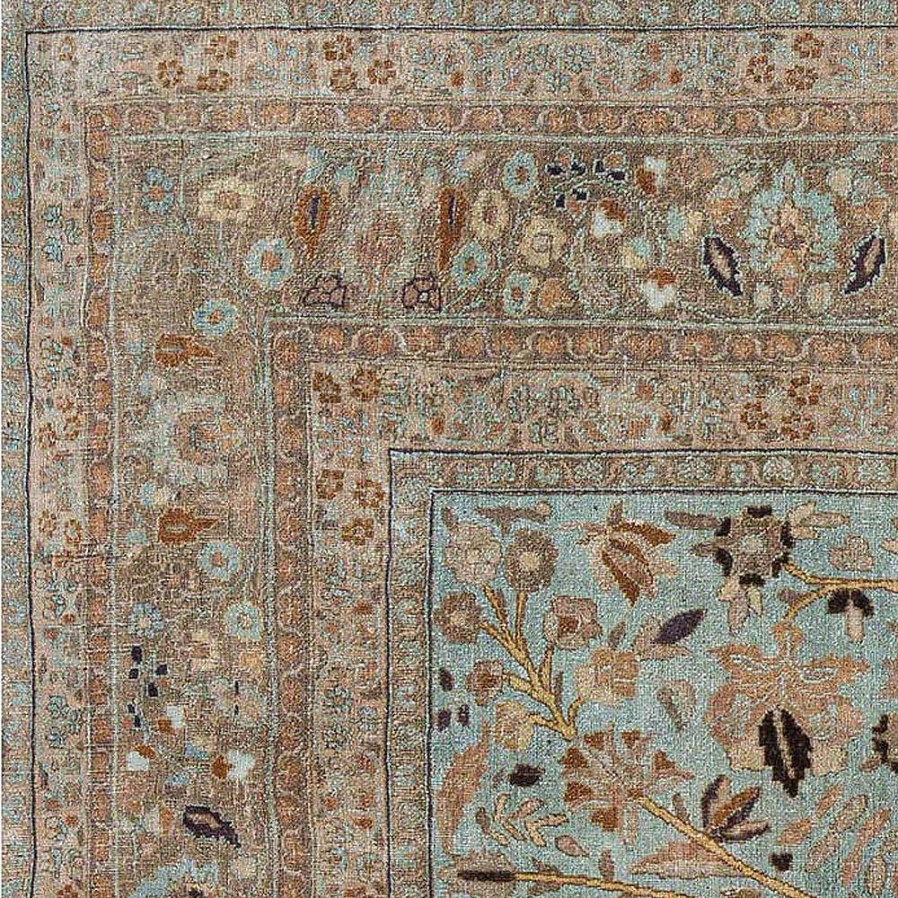 Antique Persian Tabriz Rug For Sale 1