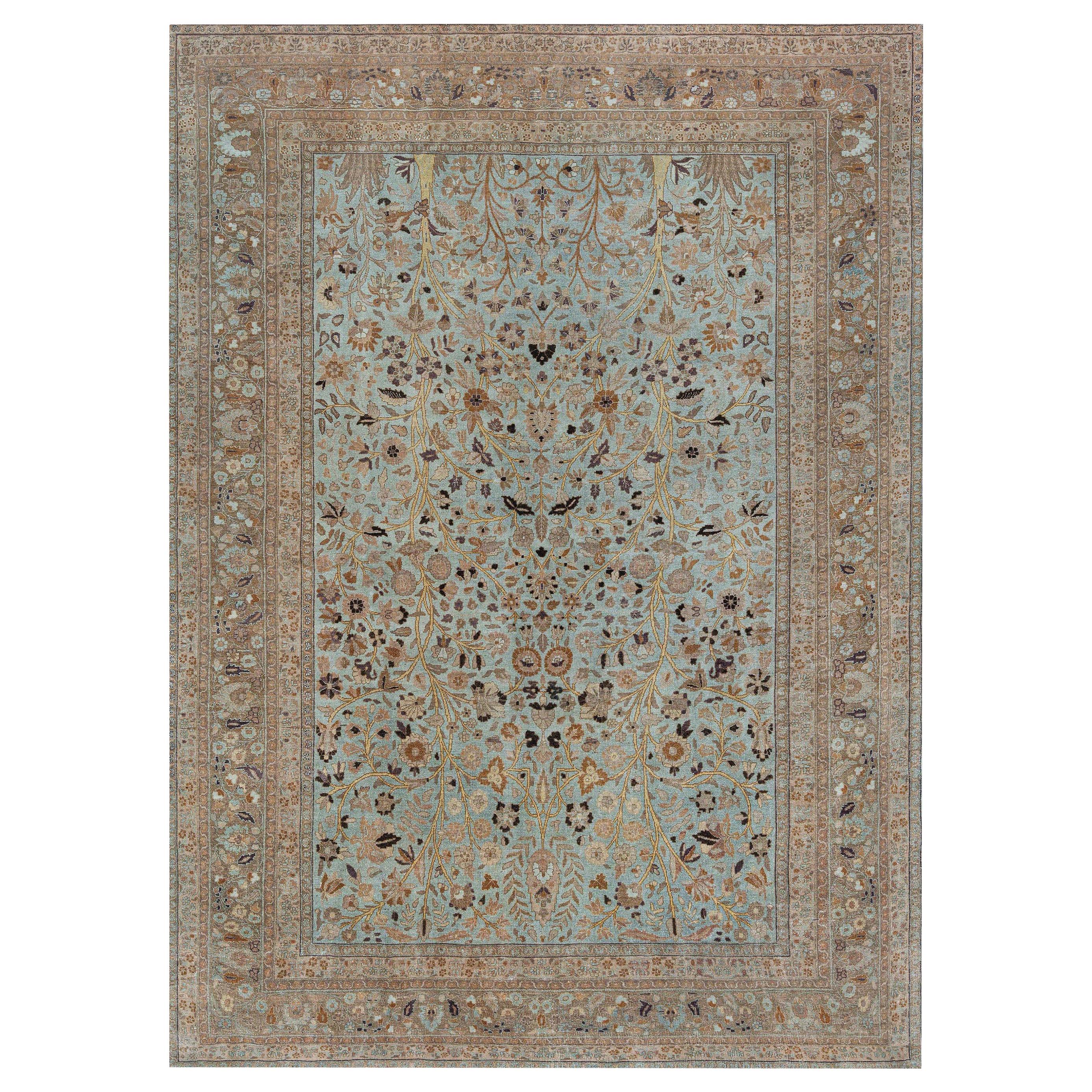 Antique Persian Tabriz Rug