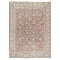 Antique Persian Tabriz Rug P2588