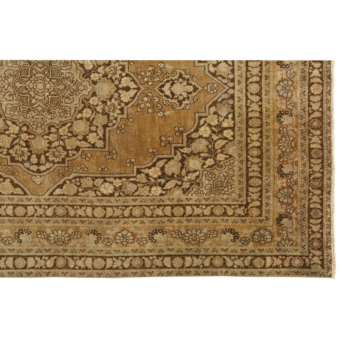 Noué à la main Tapis persan ancien de Tabriz - Taille : 5 pieds 11 pouces x 4 pieds 0 pouces en vente