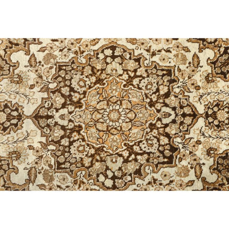 Noué à la main Tapis persan ancien de Tabriz - Taille : 6'0x4'1 en vente