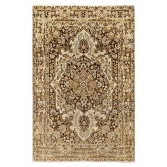 Tapis persan ancien de Tabriz - Taille : 6'0x4'1