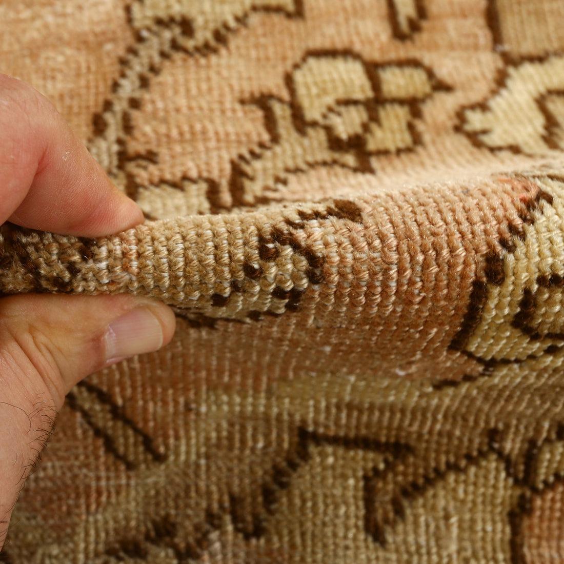 Noué à la main Tapis persan ancien de Tabriz - Taille : 8'6x5'9 en vente